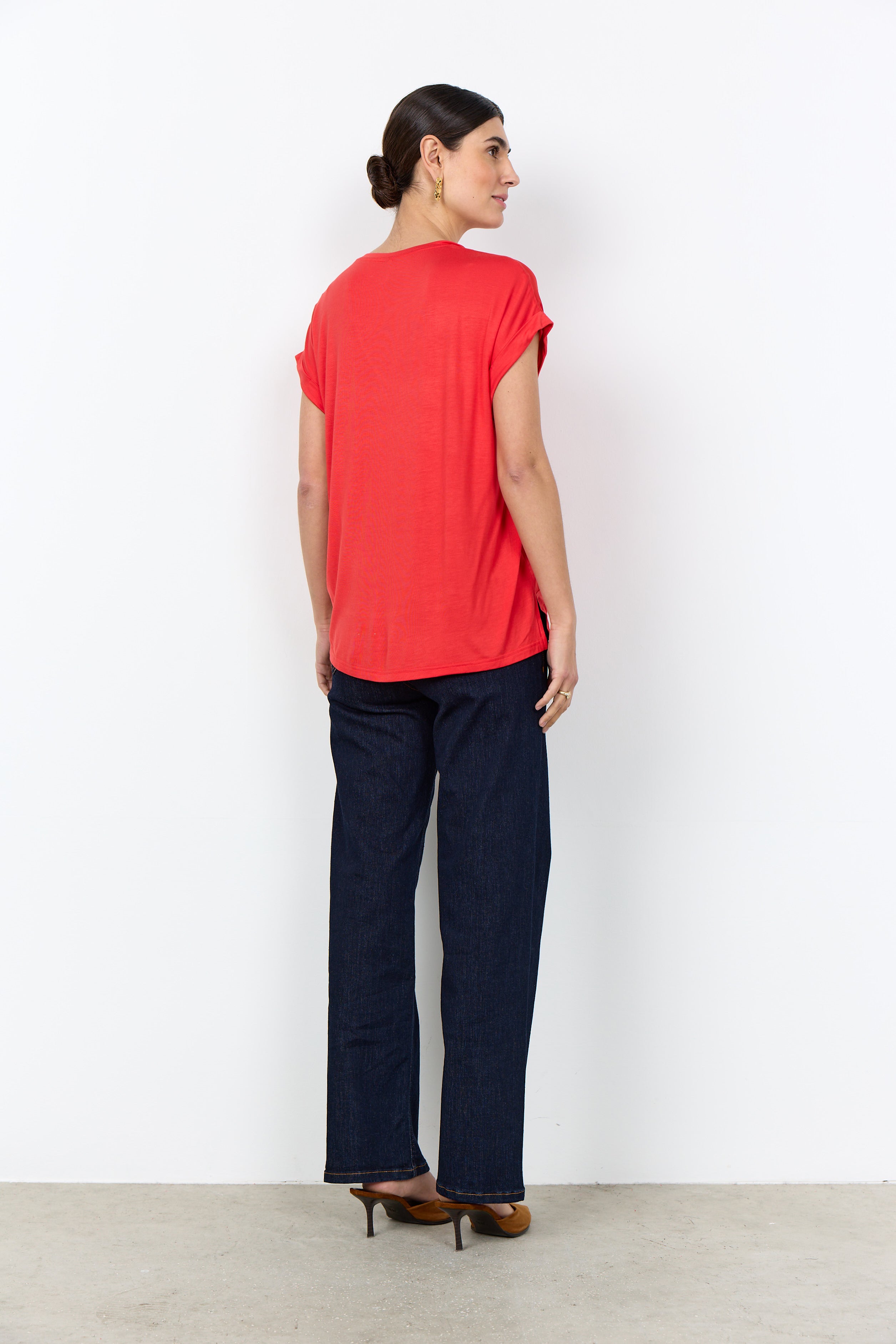 T-shirt Rouge - SC-THILDE 52 - Soya Concept