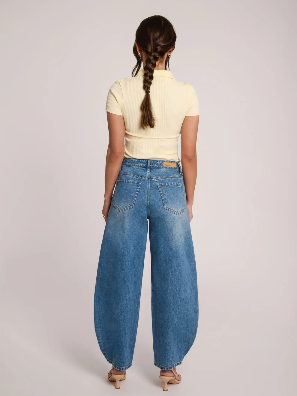 MALIA JEAN DÉCONTRACTÉ - BLEU - Yoga Jeans