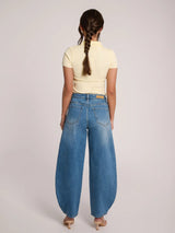 MALIA JEAN DÉCONTRACTÉ - BLEU - Yoga Jeans