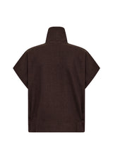 Veste brune avec boutons - VAGNA