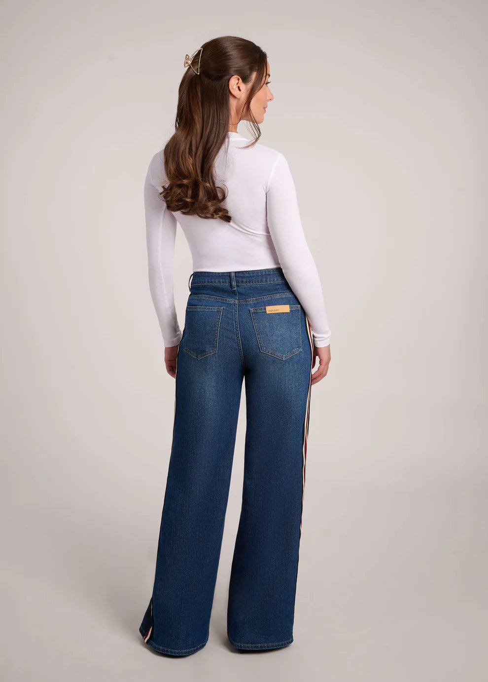 JEANS LILY COUPE TRÈS ÉVASÉE - CARINA