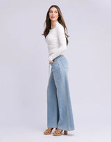 JEANS LILY COUPE TRÈS ÉVASÉE / RIHANNA - Yoga Jeans