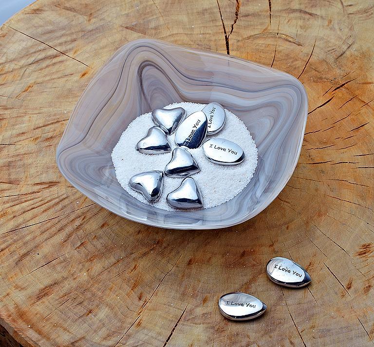 Petit Cœur en aluminium 1" - Abbott