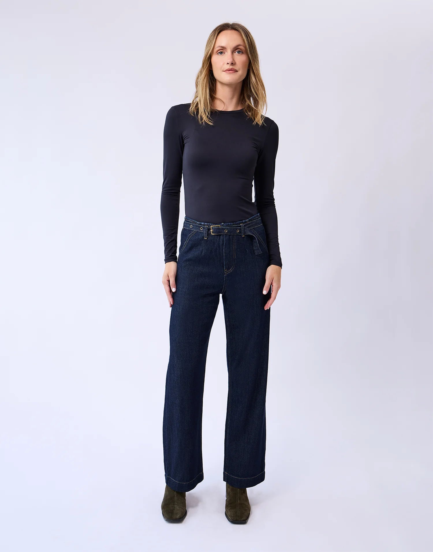 JEANS CHLOÉ COUPE DROITE / MIDNIGHT - YOGA JEANS