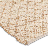 Tapis en tissage diamanté (Coton/Jute)- Abbott