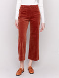 Pantalon terracotta jambe large - Charlie B