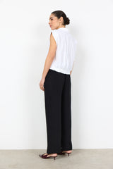 Chemise blanche sans manches - SC-NETTI 123 - Soya Concept