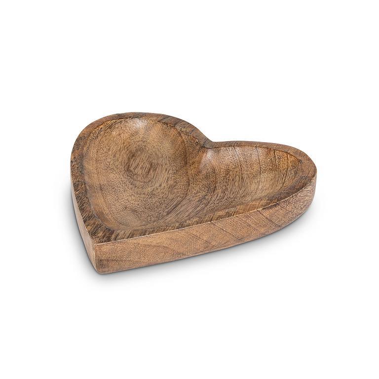 Coeur en bois naturel 8"- Abbott
