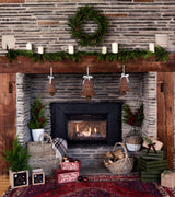 Clochette de Saule Décorative avec Ruban Blanc