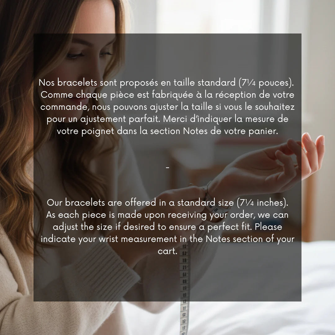 Bracelet Be Minimalist - Or & Perle - Beblue
