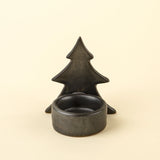 Porte bougie sapin noir - INDABA