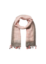 Foulard Ruzica rose à motif  - Soyaconcept