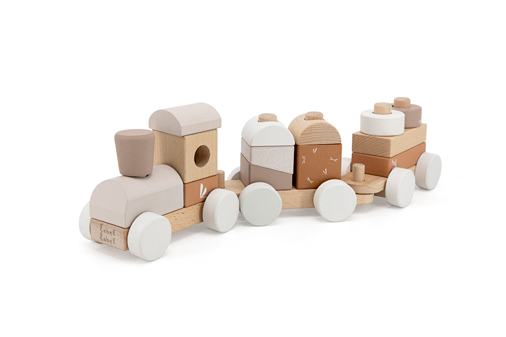 Label Label - Train à empiler - Nougat