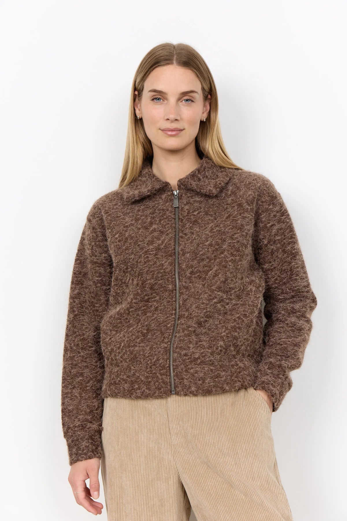 Manteau long en peluche Hira - Soya Concept
