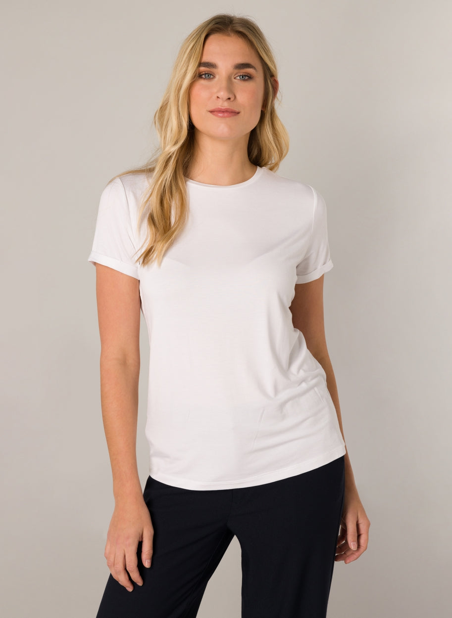 T-Shirt Blanc Yalba - Base Level