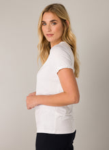 T-Shirt Blanc Yalba - Base Level