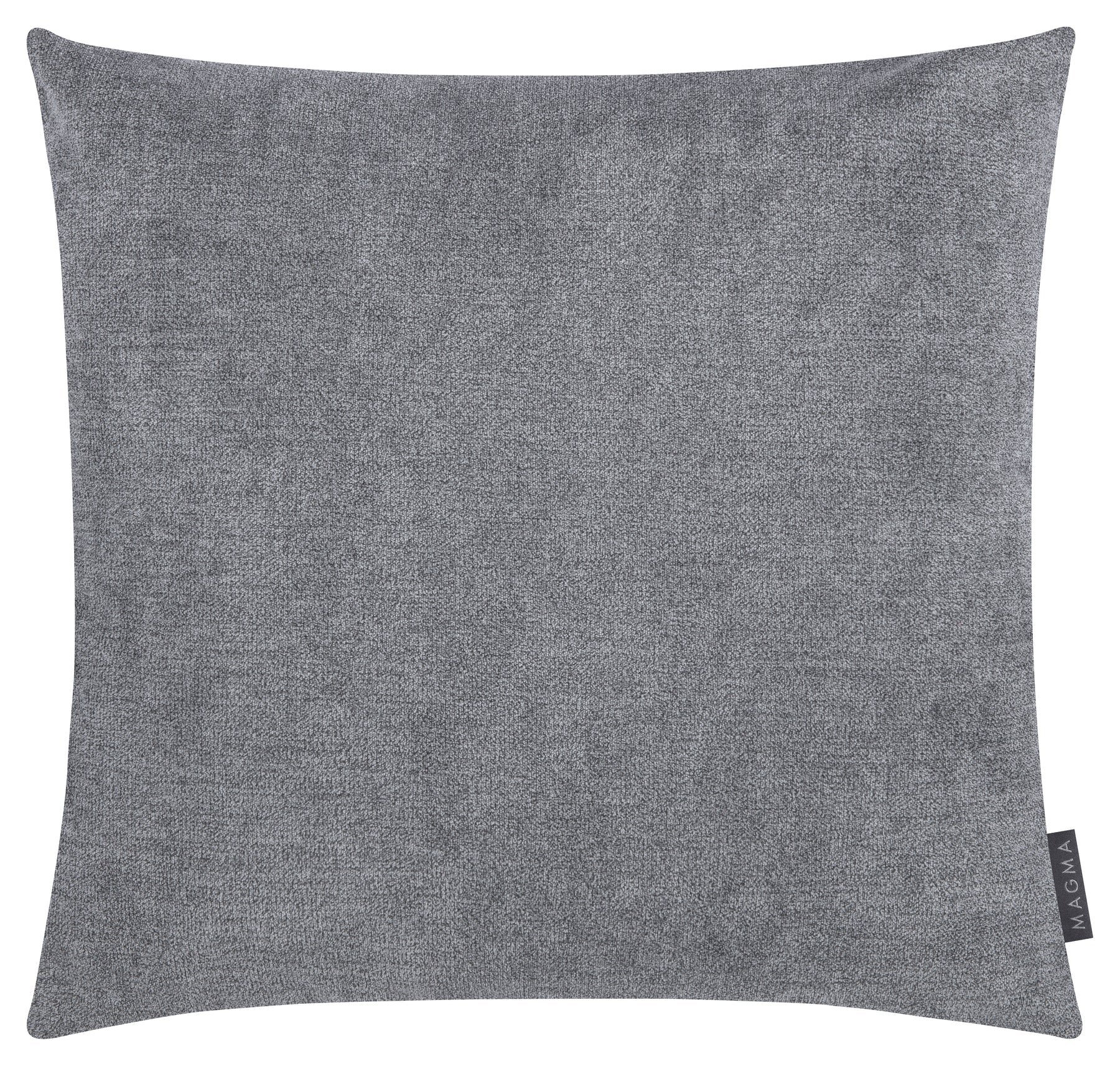 Coussin en velours Alfa 20" x 20" - Charcoal