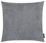 Coussin en velours Alfa 20" x 20" - Charcoal