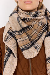 Foulard à carreaux