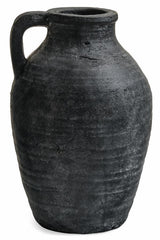 VASE NOIR EN TERRE CUITE - Accent de Ville