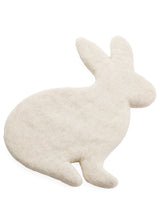 Sous-Plat Lapin en Laine de Mouton - Accent de Ville