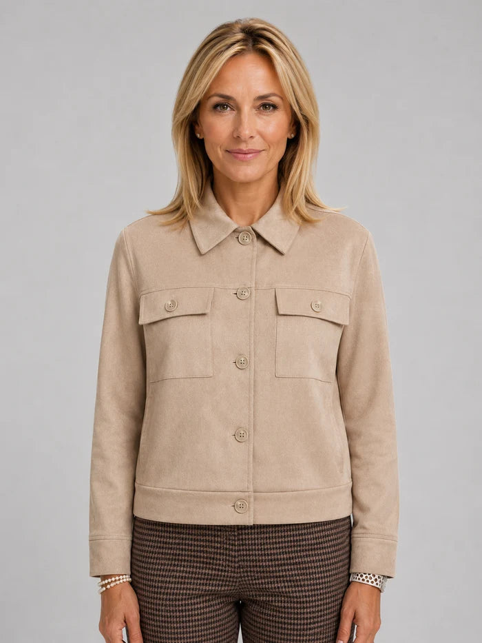 Blouson en suédine Hudda - Soya Concept