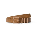 Ceinture brune en Cuir Véritable - Amber - Eco7