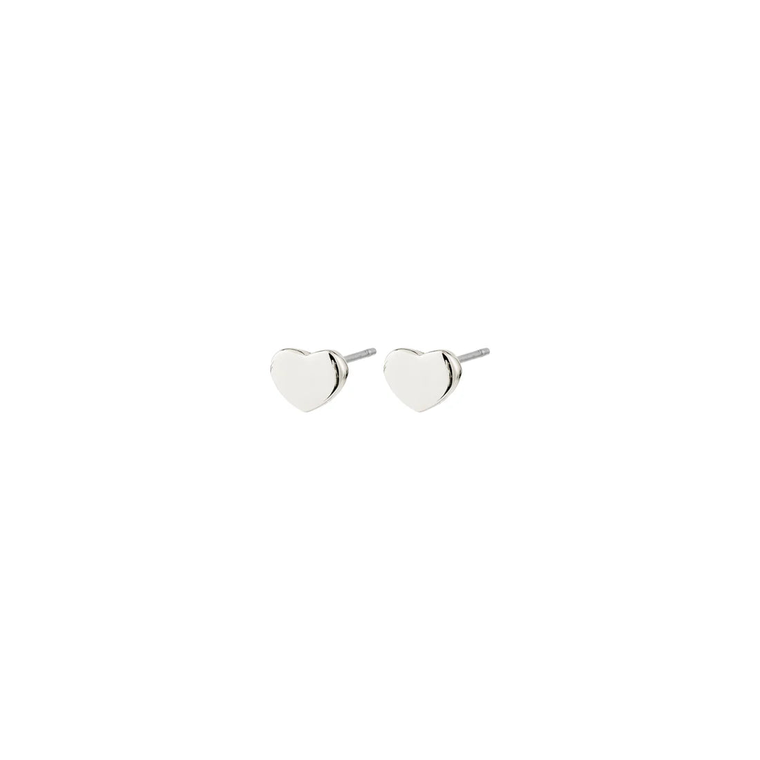 Arin boucles d'oreilles coeur plat recyclées - Pilgrim