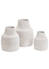 Vase Texturé en céramique Beige - Accent de Ville