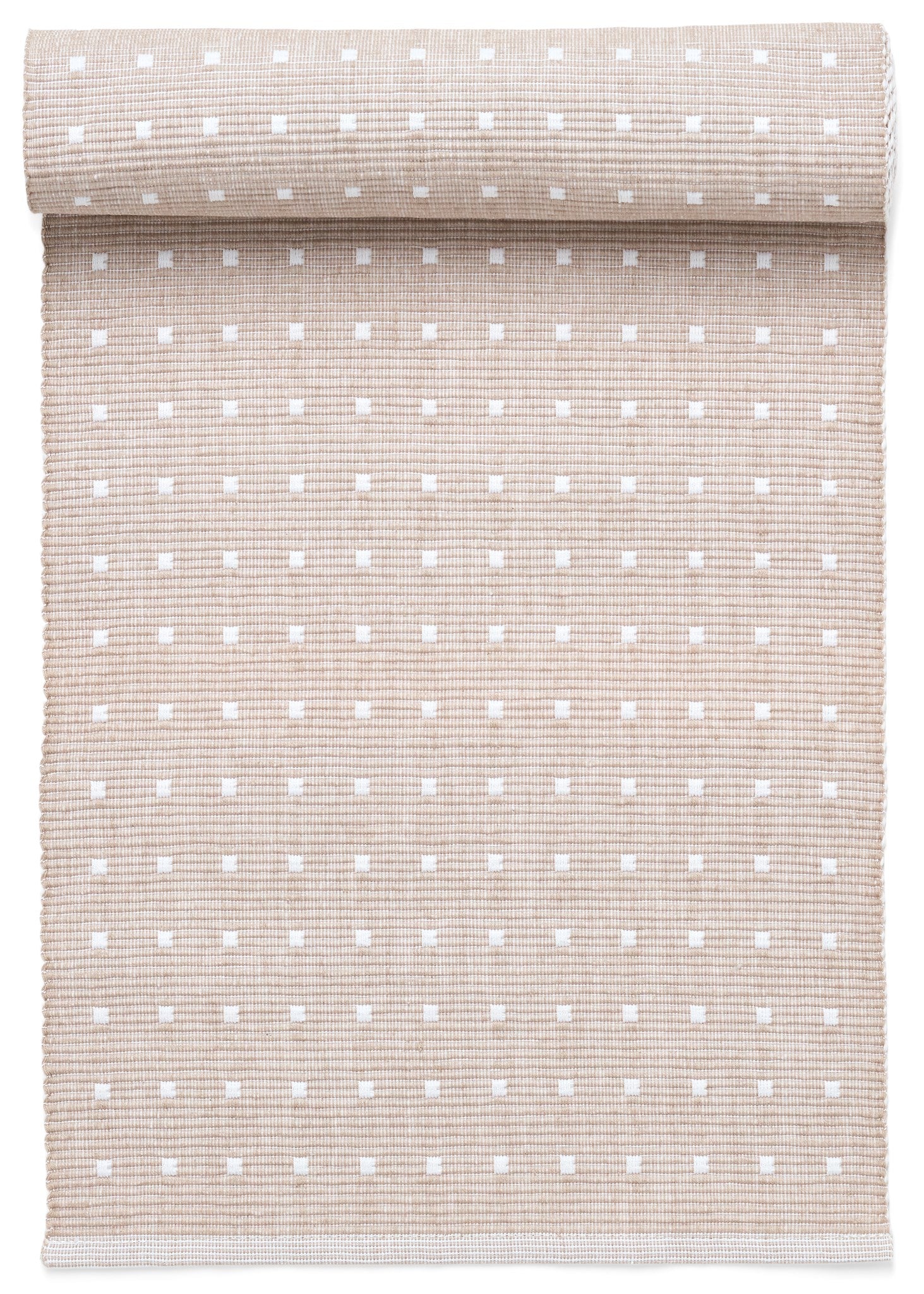 Chemin de Table - Taupe & Blanc - ADV
