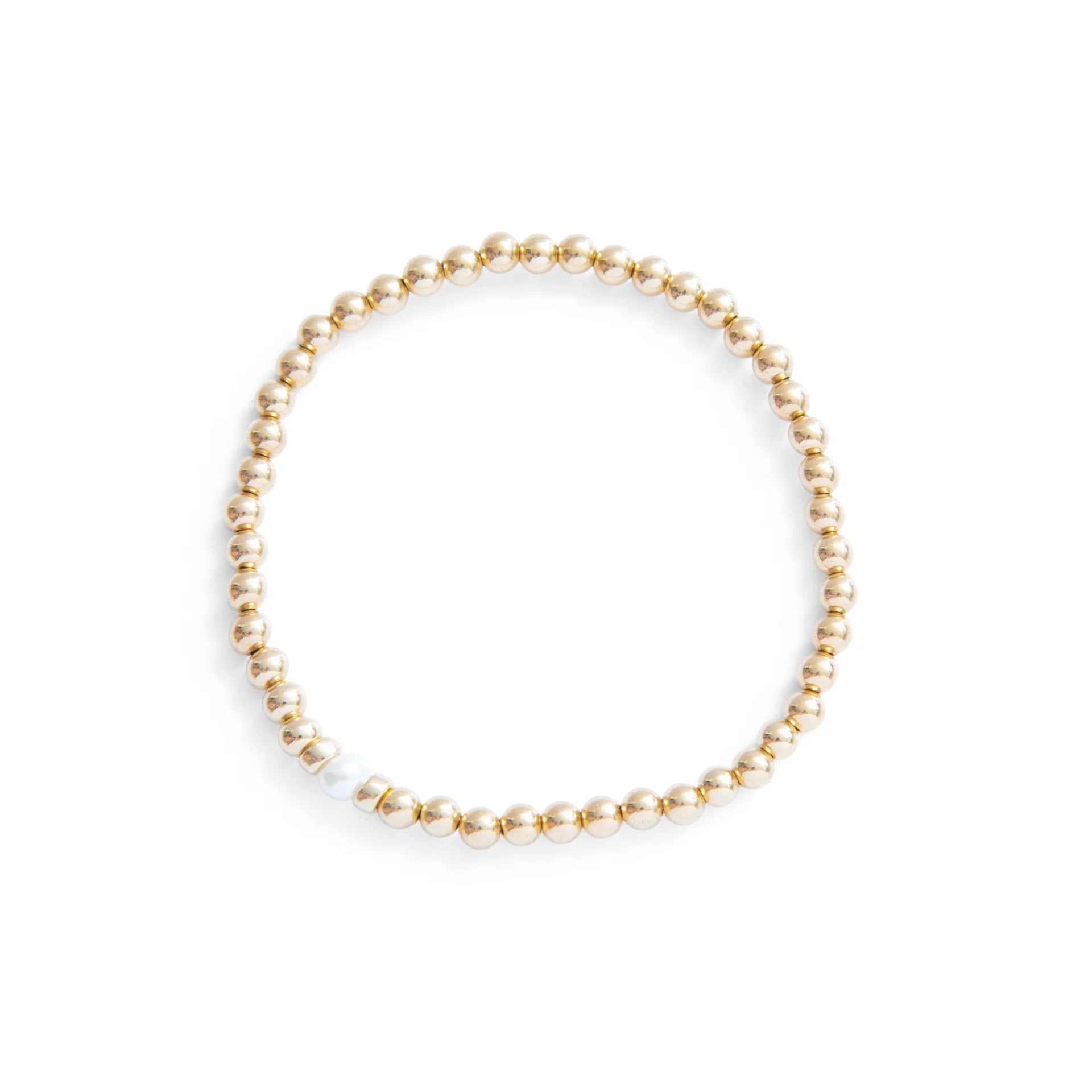 Bracelet Be Minimalist - Or & Perle - Beblue
