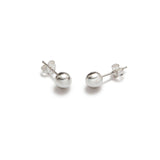 Boucles d'oreilles Boss Argent 6 ou 10 mm - Beblue