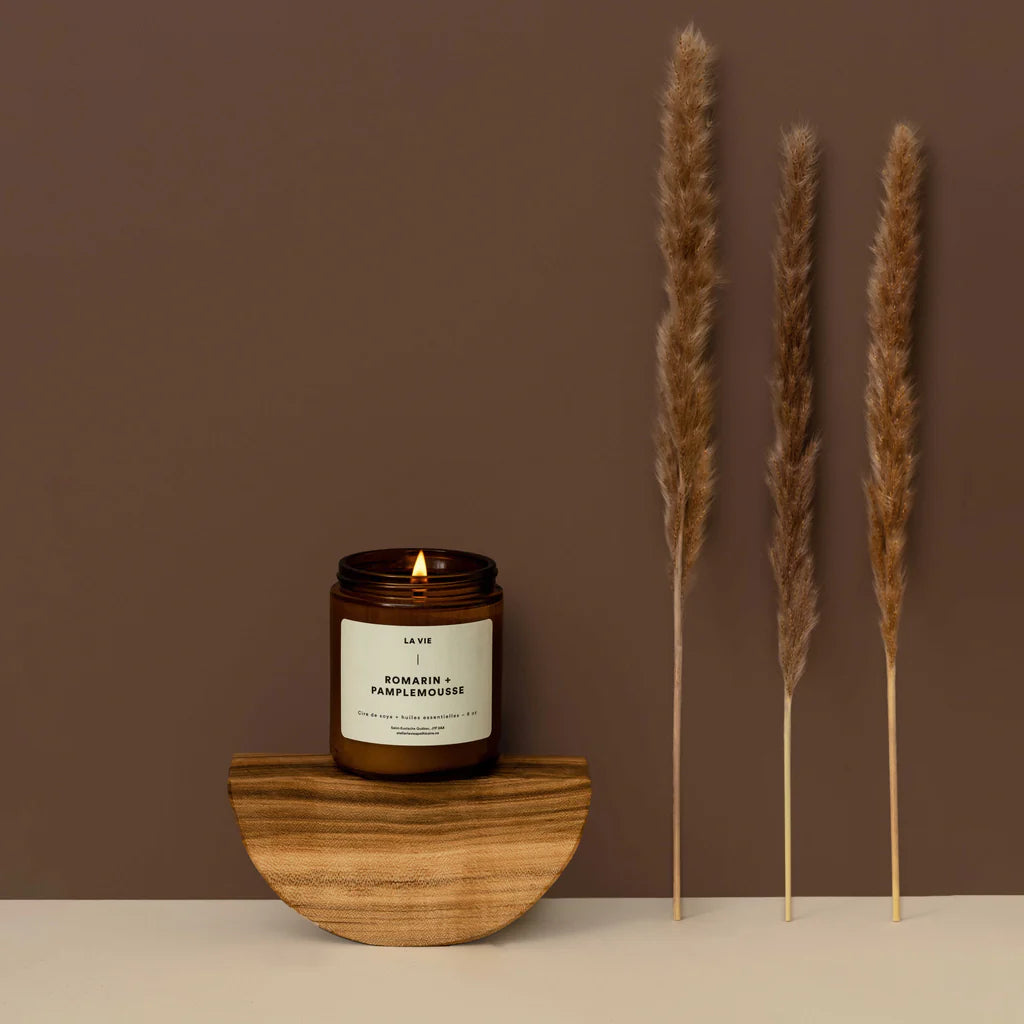 Bougie Romarin Pamplemousse