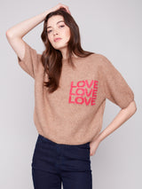 Chandail "LOVE" – Charlie B | Couleur Truffle