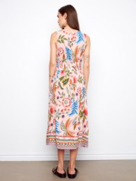 Robe en viscose imprimée - Charlie B