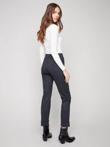 Pantalon Taille Extensible Navy - Charlie B
