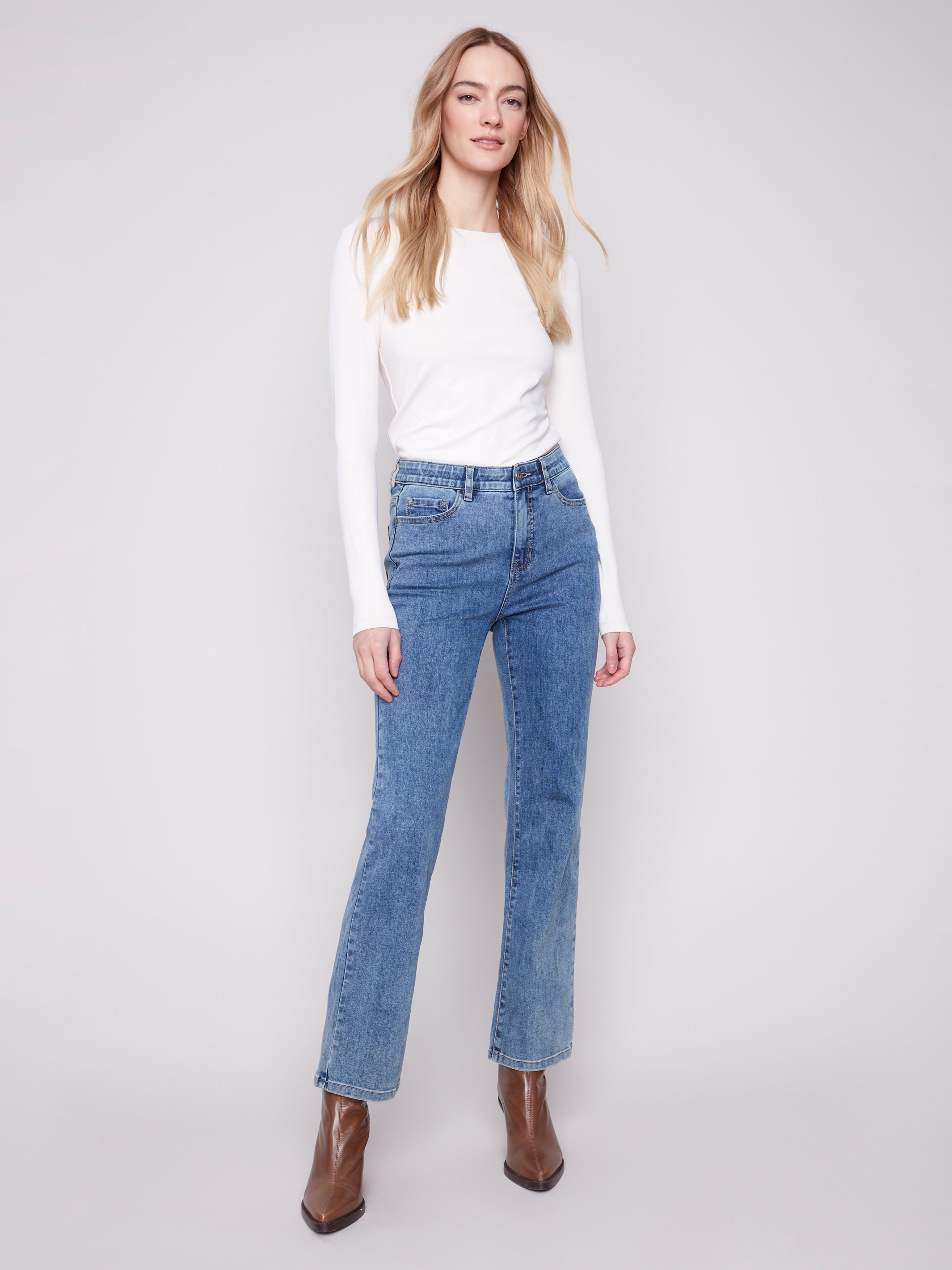 Jean Charlie B – Coupe Droite Classique & Ventre Plat