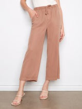 Pantalon à jambe large - Couleur Sauge ou Désert - Charlie B