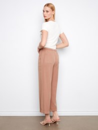 Pantalon à jambe large - Couleur Sauge ou Désert - Charlie B