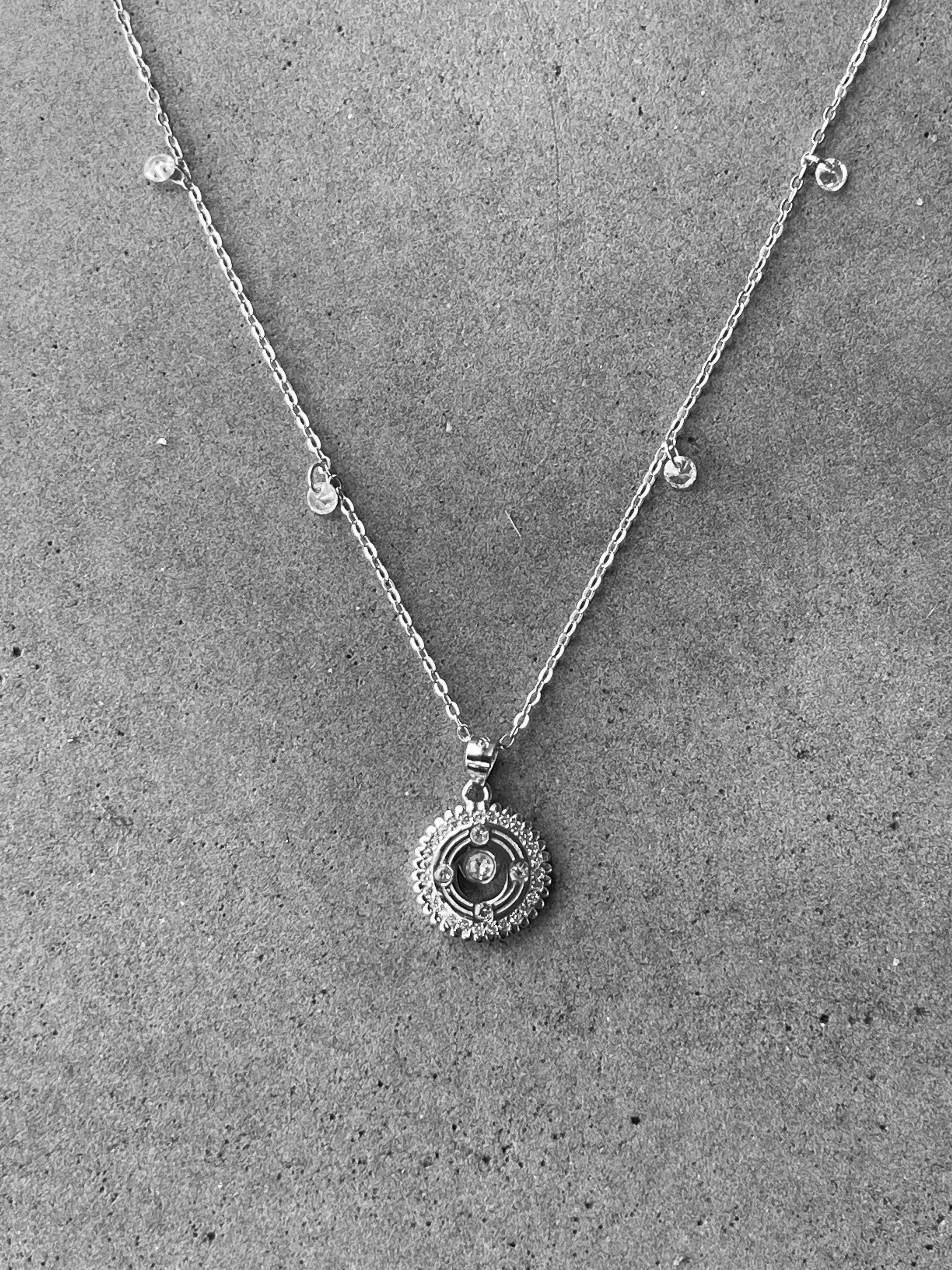 Collier Stella argent