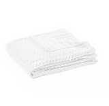 Naja - Jeté en tricot blanc