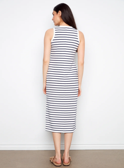 Robe rayée sans manches - Charlie B