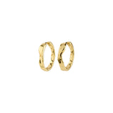 Ember boucles d'oreilles anneaux recyclées - Pilgrim
