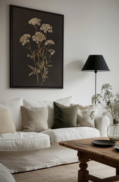 Cadre FLEUR D'OR 18"x24"x1.5" - OLEKA