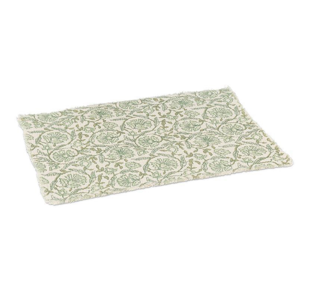 Napperon en coton à motif floral