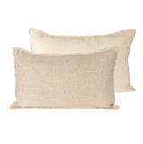 Coussin Rectangulaire en Lin – 20” x 12”