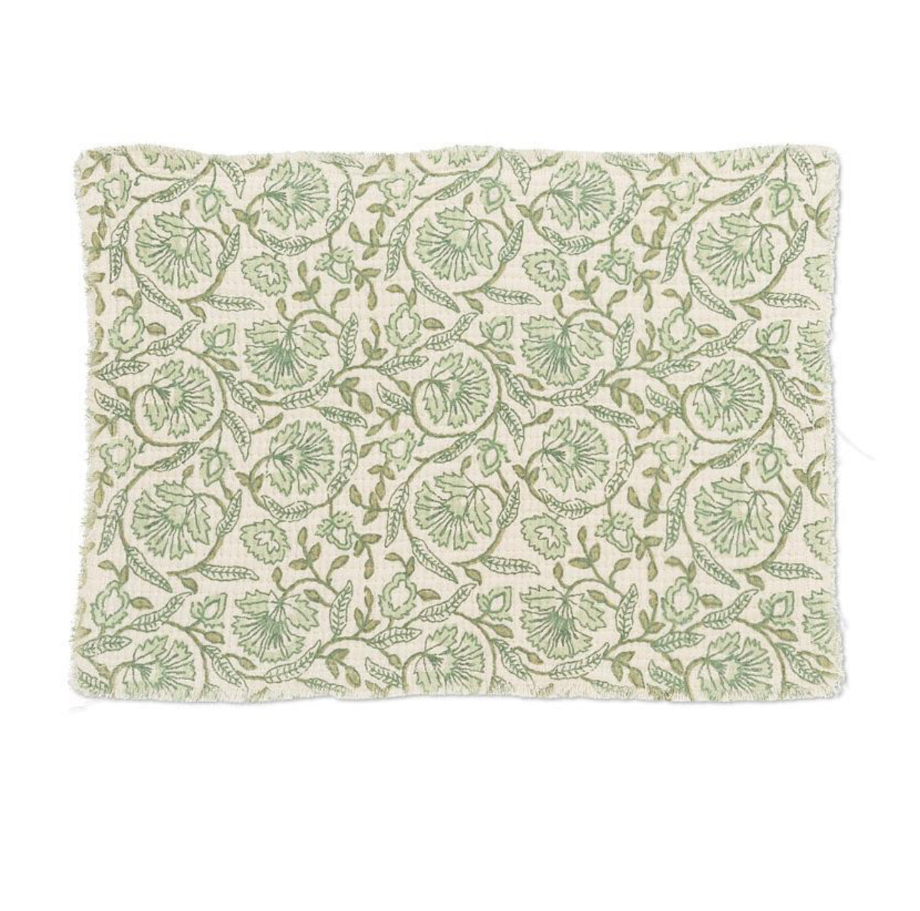 Napperon en coton à motif floral