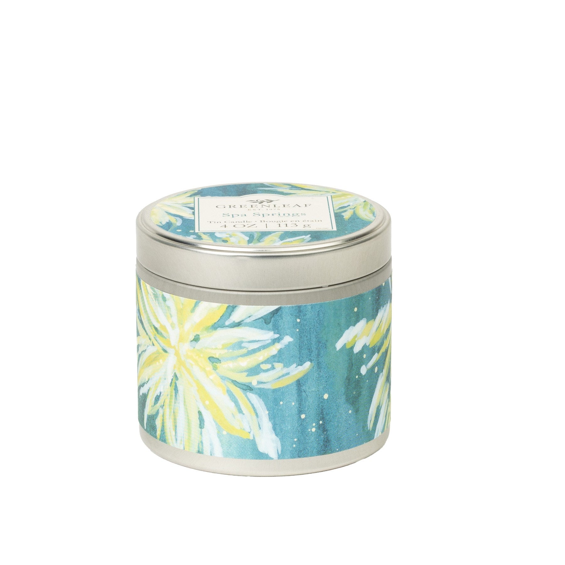 Spa Springs - Petite bougie 4oz - GREENLEAF