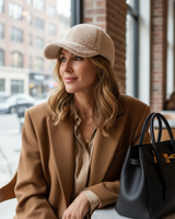 Casquette en sherpa Tom&Eva