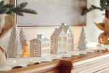 Maison décorative en céramique - Charme nordique (petite)
